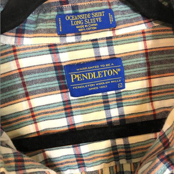 Pendleton Oceanside Shirt Long Sleeve Large‎ - Picture 3 of 5